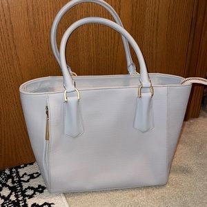 DISCONTINUED RARE Dagne Dover MIDI Tote- Cement Grey- MINT condition